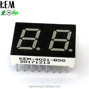 <strong>Common</strong> Anode/<strong>cathode</strong> 0.4 Inch Seven Segment <strong>Led</strong> Green 0.4&quot; Two Digits 7-segment Display - Product Image 4