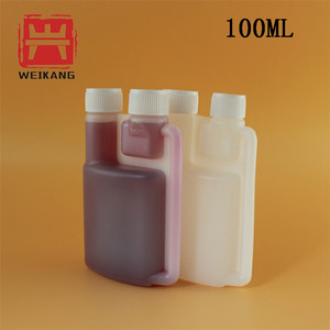 ขวด100Ml พร้อมคอคู่วัดขวดยาพลาสติก5Ml ยา - Product Image 4