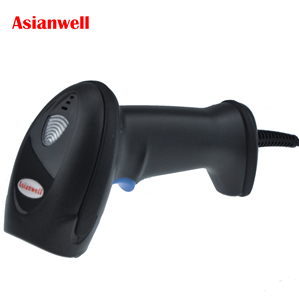 Asianwell de alta velocidad escanear la cadena de cable de USB lector de código de barras 1d escáner de código de barras láser - Product Image 3
