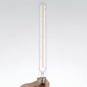 Wholesale Price <strong>5W</strong> 6W 7W 8W Vintage Edison Filament <strong>LED</strong> Lamp 300mm <strong>LED</strong> Tube Bulb E27 220V Home Light Bulb - Product Image 4