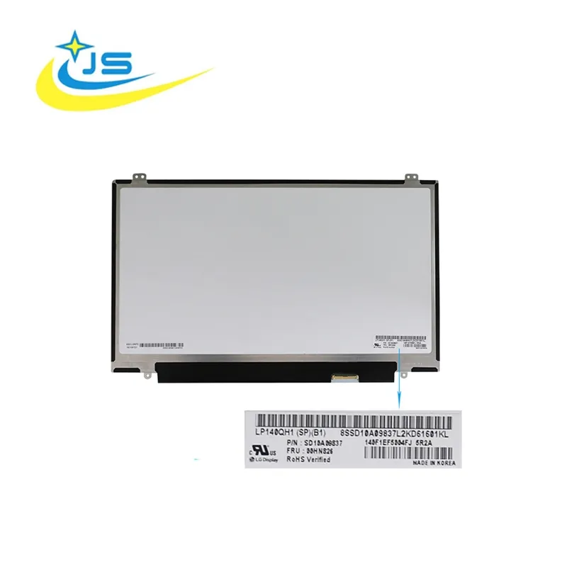 04X3923 14.0 "QHD IPS Laptop Layar LP140QH1-SPB1 untuk X1 Karbon Gen 2 Matte 2560*1440 14.0'' EDP 40pin