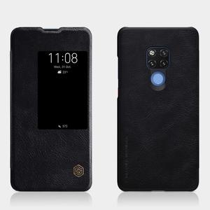 2018 热卖原装 Nillkin Qin 系列手机配件皮革翻盖华为伴侣 20 X 20X - Product Image 5