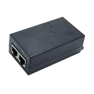 JideTech喷油器2端口金属POE开关，适用于48V 15.4W 100/1000Mbps