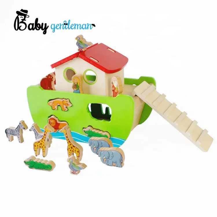 2019 Top sale educational animal matching wooden toys for kids Z12078D