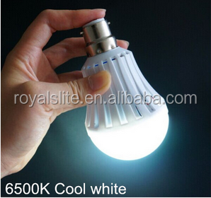 E27 dahili pil akıllı LED acil şarj edilebilir şarj Led ampul ışık lamba 7w fabrika fiyat ile - Product Image 5