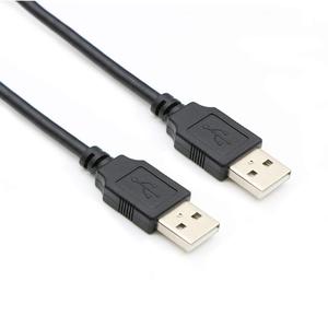 กล่องครอบฮาร์ดไดรฟ์,เครื่องพิมพ์,โมเด็ม,กล้อง Basic USB 2.0 A ชายไปยังชายขยายสายข้อมูลสีดำสำหรับการถ่ายโอนข้อมูล - Product Image 1