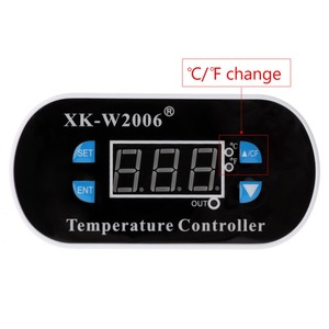 XH-W1308 W1308-Sensor de calor frío Digital ajustable pantalla roja/Azul, controlador de temperatura, interruptor de termostato DC 12V/24V/220V - Product Image 2