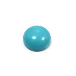 Xiangyi宝石ホット販売3〜10ミリメートルCabochon Flat Back Loose Synthetic Turquoise Stone