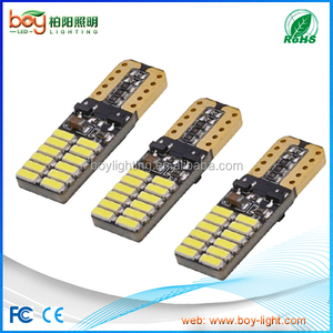 Горячая Программа 24 smd t10 электрические Автомобильные светодиодные лампы компании ищут дистрибьюторов - Product Image 5