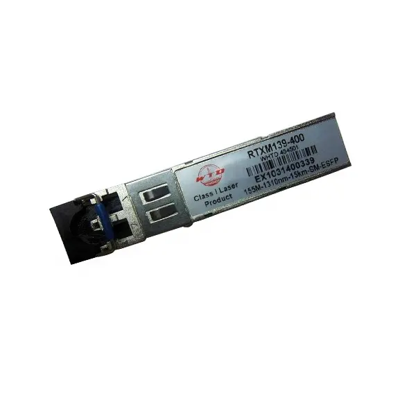 Transceptor óptico WTD RTXM139-400, 155M, 1310nm, 15km, con conector sfp de fibra óptica