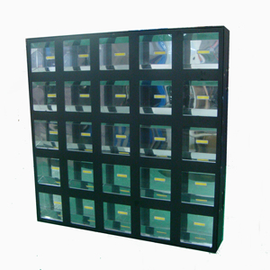频闪灯ST-300 25PCS LED * 7w矩阵面板和单独调节可用于迪斯科俱乐部酒吧酒吧DMX控制 - Product Image 1