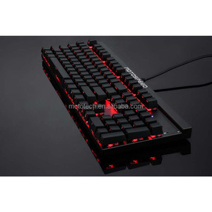 Motospeed CK103 USB RGB clavier机械电脑有线游戏背光键盘，适用于家庭办公室游戏玩家