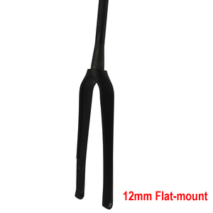 POST MOUNT / FLAT MOUNT Tapered <strong>650B</strong> Gravel <strong>Fork</strong> Ragid Road Disc <strong>Fork</strong> 700c Carbon Cyclocross <strong>Fork</strong> - Product Image 2