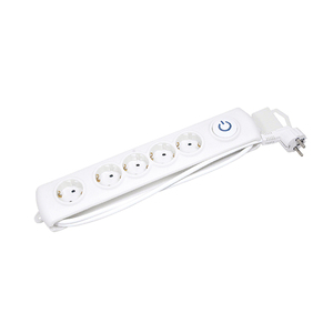 Toma de corriente Vertical europea, 220V, portátil, multienchufe