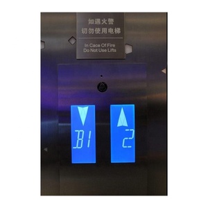 5'' Vertical 7 <strong>Segment</strong> LED <strong>Display</strong> , Elevator <strong>Lcd</strong> <strong>Display</strong> With Blue Background - Product Image 1