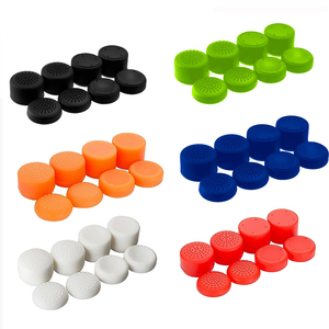 8 in 1 silikon başparmak sapları genişletilmiş Thumbstick Joystick Cap PS4 PS5 Xbox ONE 360 denetleyici hızlı gemi için ekstra yüksek - Product Image 2