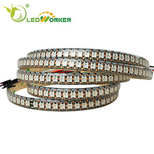 CE,ROHS 5V/12V/24V DC arduino 5050 smd rgb светодиодная полоса, цифровая Rgb светодиодная полоса IP67 60 SMD/M от Ledworker