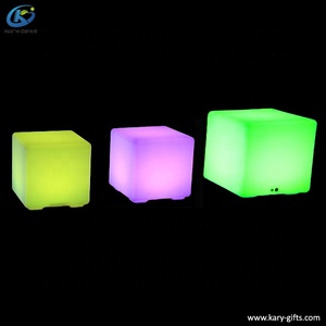 RGB七彩<span class=keywords><strong>LED</strong></span>立方体桌子座椅户外椅子防水<span class=keywords><strong>LED</strong></span>立方体