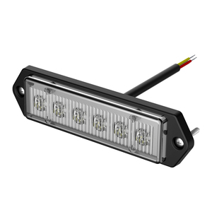ไฟฉุกเฉิน9-30V LED พลังงานสูง * ไฟเตือนกระพริบ LED สีเหลืองอำพัน6ชิ้น - Product Image 4