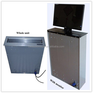 BW Remote Control Electric Desktop <strong>Computer</strong> Lift/Motorized LCD <strong>Monitor</strong> Mechanism for Office Furniture