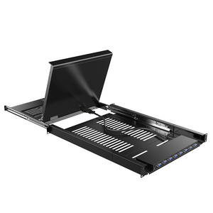สวิตช์ LCD KVM 17นิ้ว8พอร์ต VGA + 8แพ็คสายเคเบิล MT-VIKI Rackmount KVM คอนโซล8X1ลิ้นชัก8พอร์ตสวิตช์ LCD KVM - Product Image 5