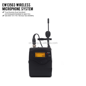 ที่มีคุณภาพสูง EW135G3 EW 135 G3มืออาชีพ UHF ระบบไมโครโฟนไร้สายที่มีตัวรับสัญญาณ EW100 E835ไมโครโฟนและชุดหูฟังปก - Product Image 3