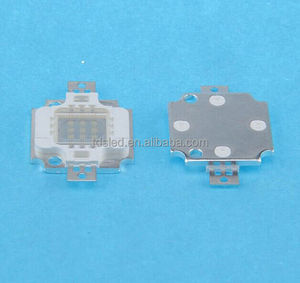 Plant Growing 10 w Red High Power <strong>LED</strong> 500lm 620 - 630 - 660nm Epileds Chip From Taiwan