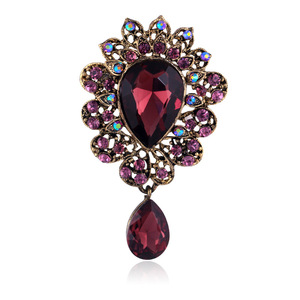 Rhinestone <strong>Brooch</strong> Wedding <strong>Brooch</strong> Crystal <strong>Brooch</strong> - Product Image 3