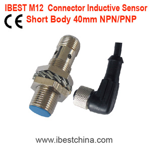 M12 Kurzen Körper Stecker Typ Metall Erkennung Induktive <span class=keywords><strong>Proximity</strong></span> Schalter <span class=keywords><strong>Sensor</strong></span> NPN/PNP 5 V/12 V/ 24Vdc IP67 Wasserdicht (<span class=keywords><strong>IBEST</strong></span>)
