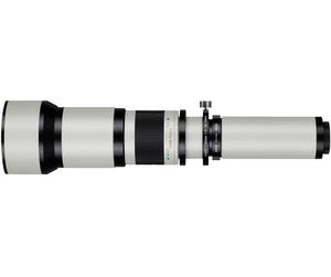 650-1300毫米 F8.0-16 超级长焦手动变焦镜头 + T2 适配器用于单反佳能尼康