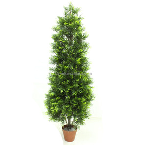 Outdoor Decorative Artificial <strong>Cypress</strong> Tree Plastic Material - Product Image 2