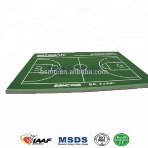 羽毛球场表面/油漆的橡胶漆 - Product Image 3