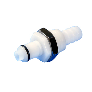 Wildly Used <strong>5</strong>/<strong>32</strong>&quot; Plastic Thread Round Tube Male Quick Connect <strong>Coupling</strong> Socket with Lock Nut - Product Image 4