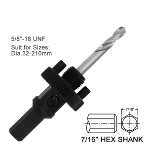 QUICK RELEASE Mandrel Bi-Metal Hole SAW Arbor