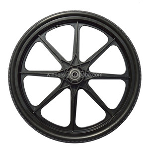 20 × 2.125 Flat Free Cart TireにPlastic Rim