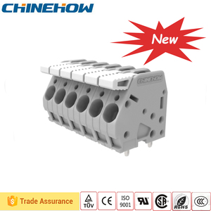安装无螺钉推入式电线连接器Din导轨端子块 - Product Image 6