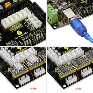 Keyestudio 3D MKS Gen V1.4 scheda madre scheda di controllo per CNC Kit per stampante 3D