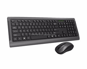 2017 de 2,4g inalámbrico Usb teclado de ordenador para el mercado europeo Oficina portátil de uso de