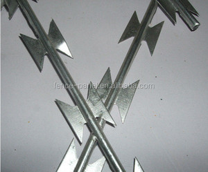 Factory Priced Razor Wire Fence Galvanized Iron Wire Concertina for Barbed Wire for Security Purpose - Product Image 2