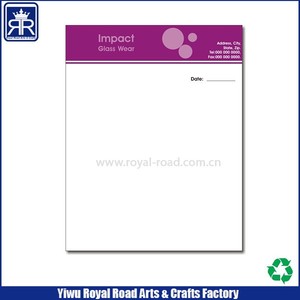 Custom Made 80gsm <strong>A4</strong> Letterhead <strong>Paper</strong> <strong>Offset</strong> <strong>Printing</strong> with Company Logo Single Side Coating Craft <strong>Paper</strong>