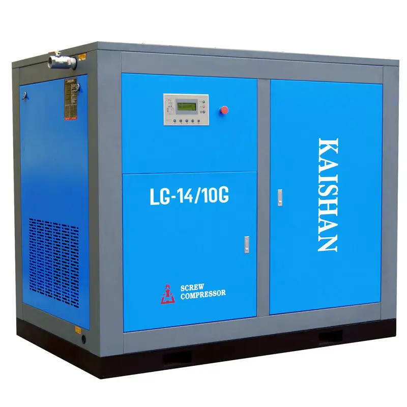KAISHAN LG-20/8G 150HP / 110KW 8 Bar Screw Air Compressor Industrial In High Quality