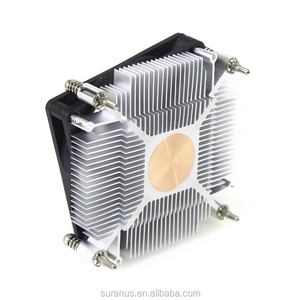2017 SU-T200 Intel Socket Aluminum <strong>Heatsink</strong> 80mm Fan CPU Cooler Fan at Retail - Product Image 2