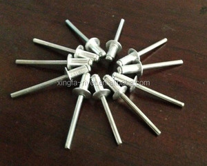 3/16''*3/8'' 5*10mm Open End <strong>Dome</strong> <strong>Head</strong> Aluminum/steel Blind <strong>Rivet</strong>