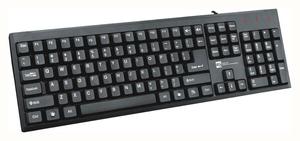 Teclado de ordenador de escritorio con cable barato éxito de ventas con logotipo personalizado al por mayor - Product Image 2