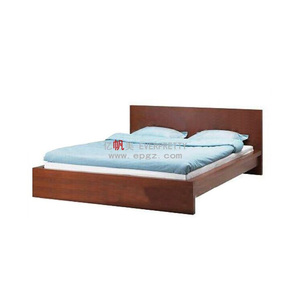 Ev Mobilya Yatak Odası Ahşap çift kişilik yatak Kral Yatak - Product Image 3