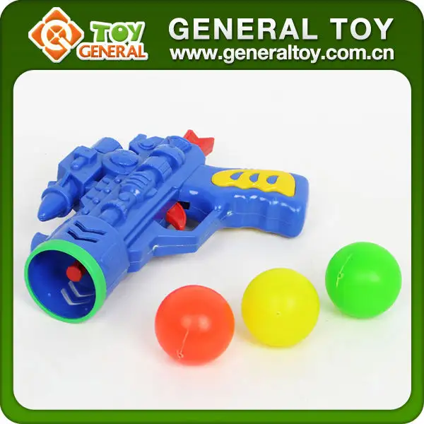 Arma de bola de brinquedo, arma de ping-pong para bola, brinquedo de tiro de bola