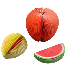 便宜的自定义徽标粘滞便笺<span class=keywords><strong>3D</strong></span>水果和蔬菜粘滞便笺消息注意