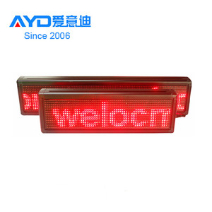 Mexico Market Hot Sale Pitch 10 Red Mini USB <strong>Control</strong> LED <strong>Moving</strong> Message <strong>Display</strong> Board - Product Image 6