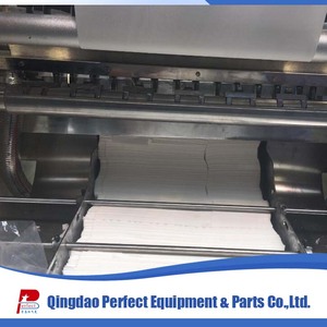 <strong>V</strong> Folded 190*190mm 4 Lanes Towel Facial Tissue Paper Making Machine Factory - Product Image 3
