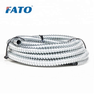 FATO pvc kaplı Sıvı sıkı Esnek çelik kablo kanalı galvanizli metal hortum - Product Image 3